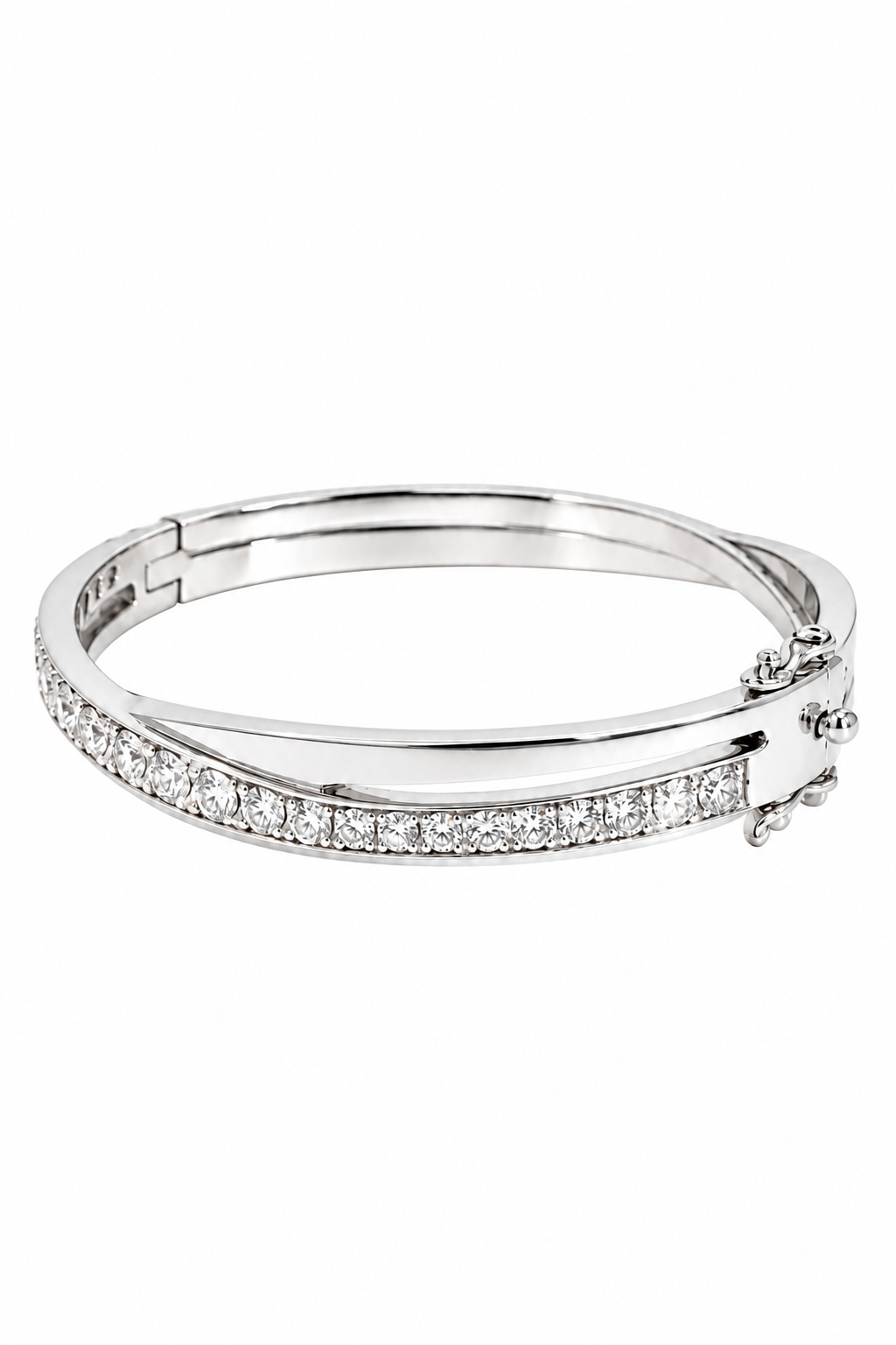 Asymmetrical Diamond Cuff