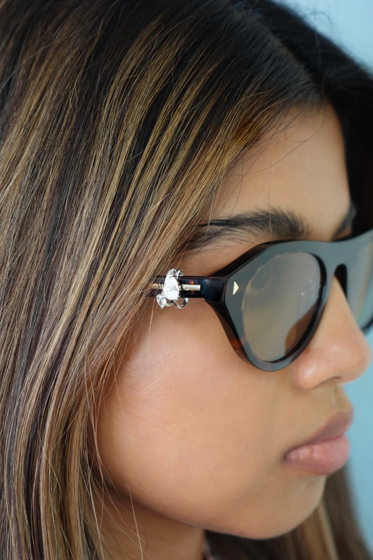 Pear Side View Charm