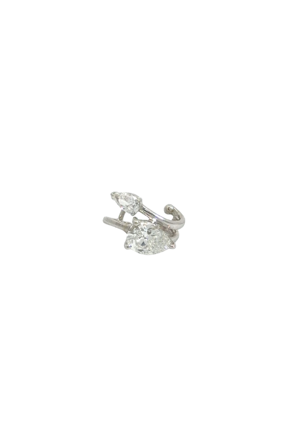Pear Side View Charm